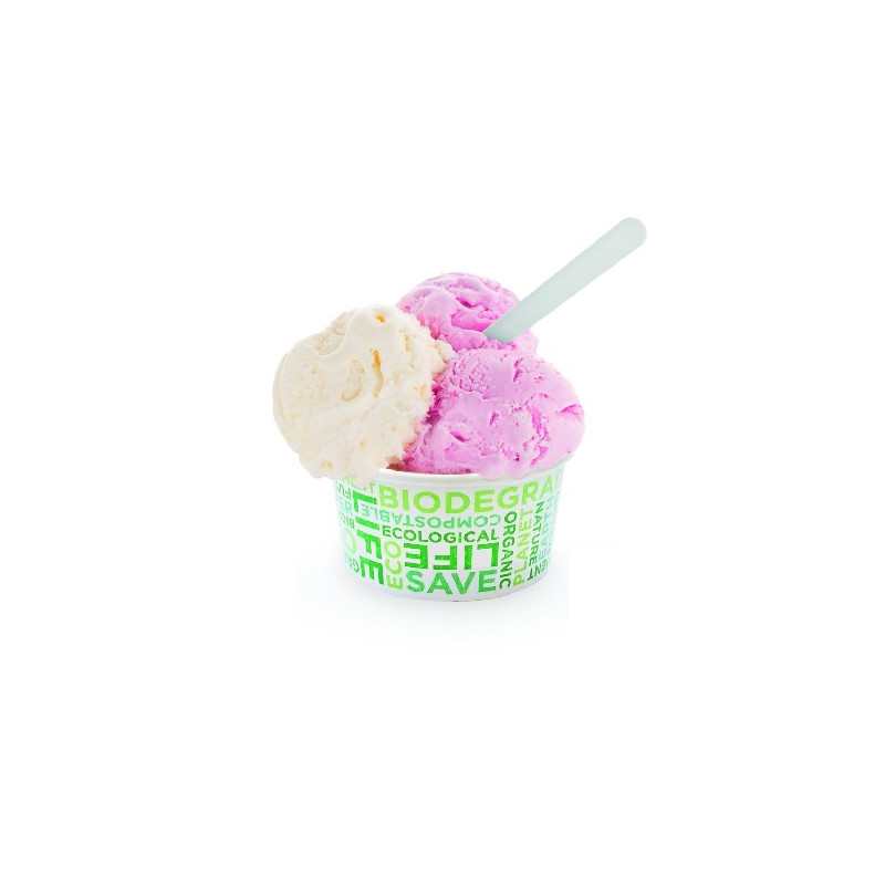 Coppette gelato cartoncino bio cc.130 art.130-64 pz.67