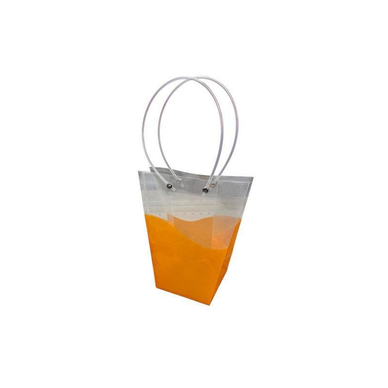 Shopper easy bag in pp cm 20x10x 10 arancio