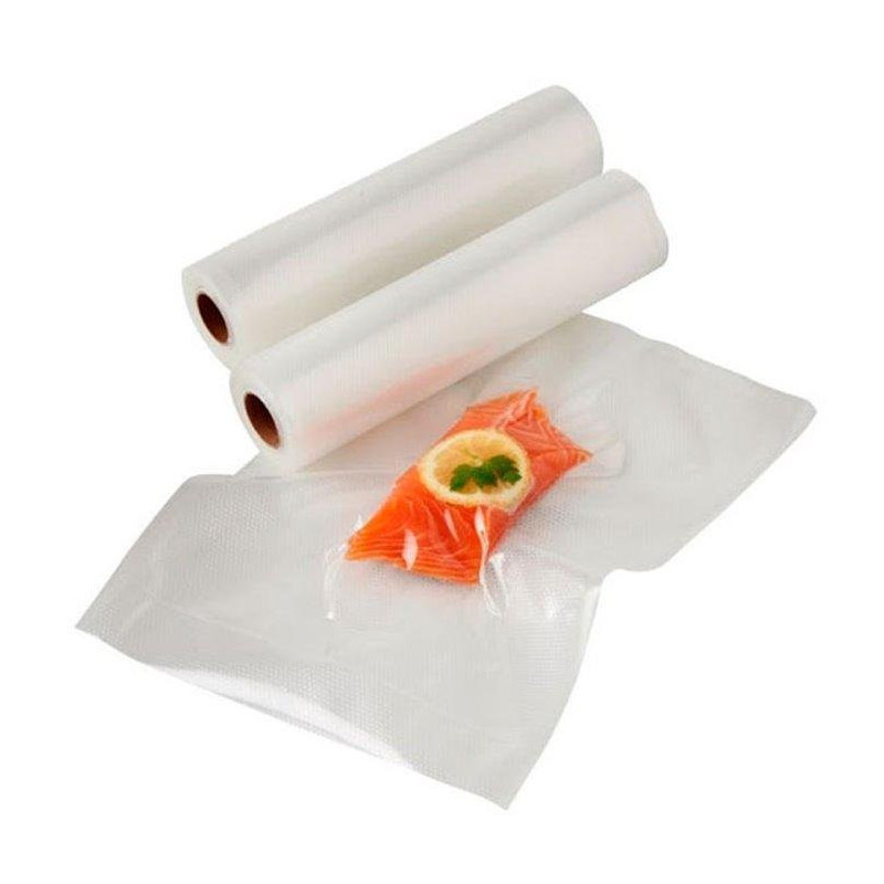 Sacchetti per vuoto zigrinati spessore 105 cm.30x600 rotolo pz.2