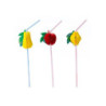 Cannucce con snodo cm.32 pz. 50 con frutta