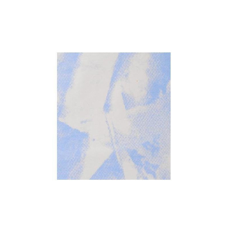 Tovaglia carta a secco cm.100x10 0 gr.60 spatolata azzurra