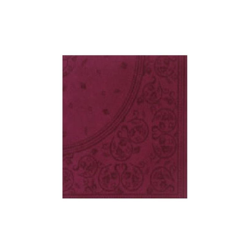 Tovaglia carta a secco cm.100x10 0 gr.50 delice-r bordeaux
