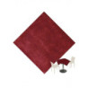 Tovaglia tessuto non tessuto cm.100x100 bordeaux