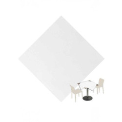 Tovaglia tessuto non tessuto cm.100x100 bianco