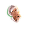 Copricapo cucina cuffie polipropilene non tessuto con visiera pz.100
