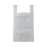 Shopper plastica riciclata cm.50+30x80 my100 manico canottiera bianche