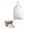 Sacchi polietilene biancolatte cm.42+20x80 my60 per alimenti