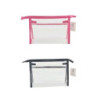 Busta necessaire trasparente cm. 23x16 art.cs24496