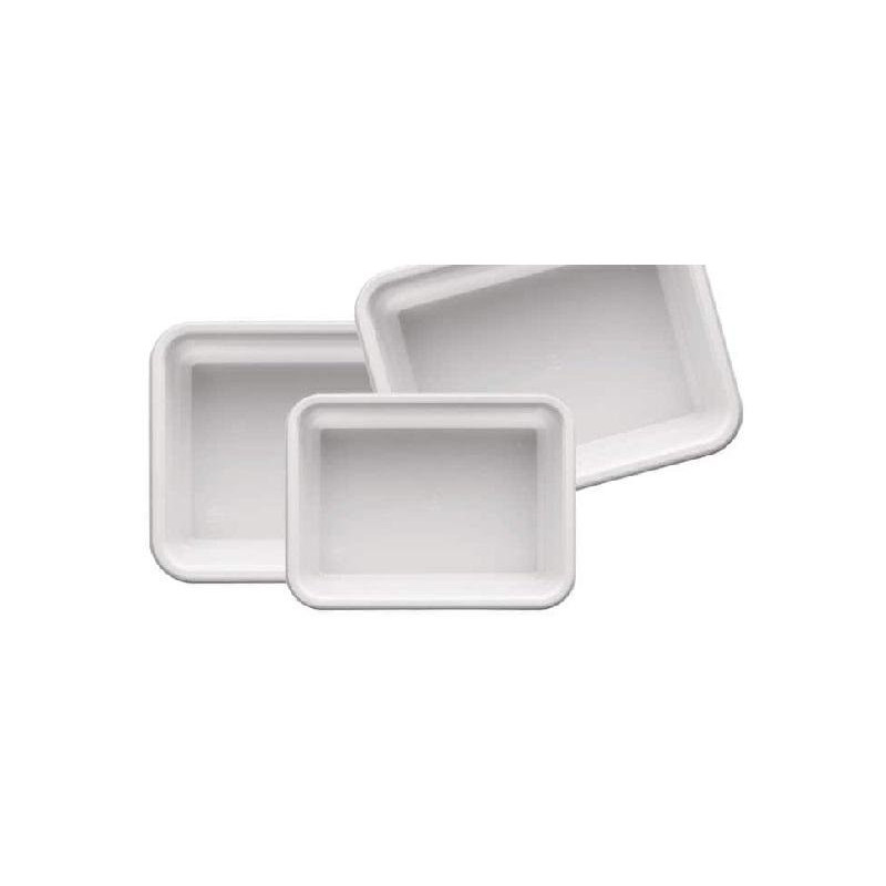 Vassoio polistirolo cm,30,4x21x2 ,6 art.205 per alimenti