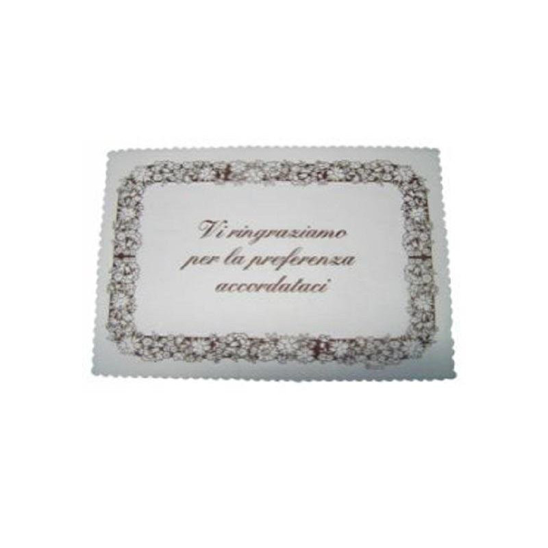 Coprivassoio carta decorato cm.3 0x40 per alimenti
