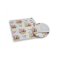Accoppiato gr.60 personalizzato cm.44x66 per alimenti