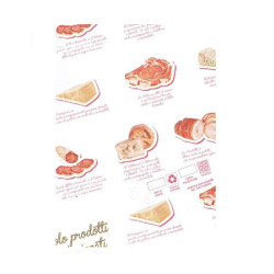 Accoppiato gr.40 alimentari cm.25x37 per alimenti