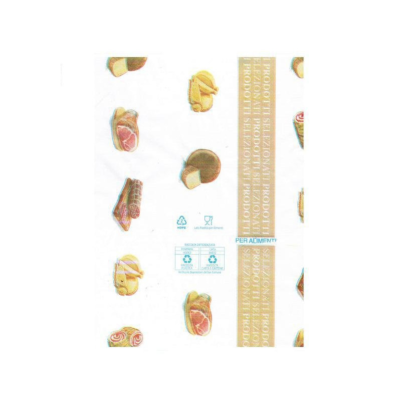 Accoppiato gr.30 alimentari cm.25x37 per alimenti