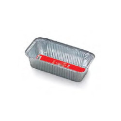 Contenitori alluminio  2 porzioni (3p) pz.3 con coperchio r62l/r14l