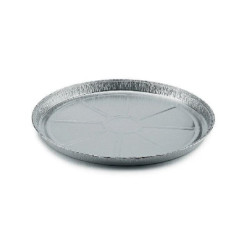 Contenitore alluminio art.514/c14g rotondo cm.32,9x2