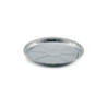 Contenitore alluminio art.502/c2 g  rotondo cm.25x1,5
