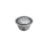 Contenitore alluminio art.501/c1g  rotondo cm.8,8x3,8 budino