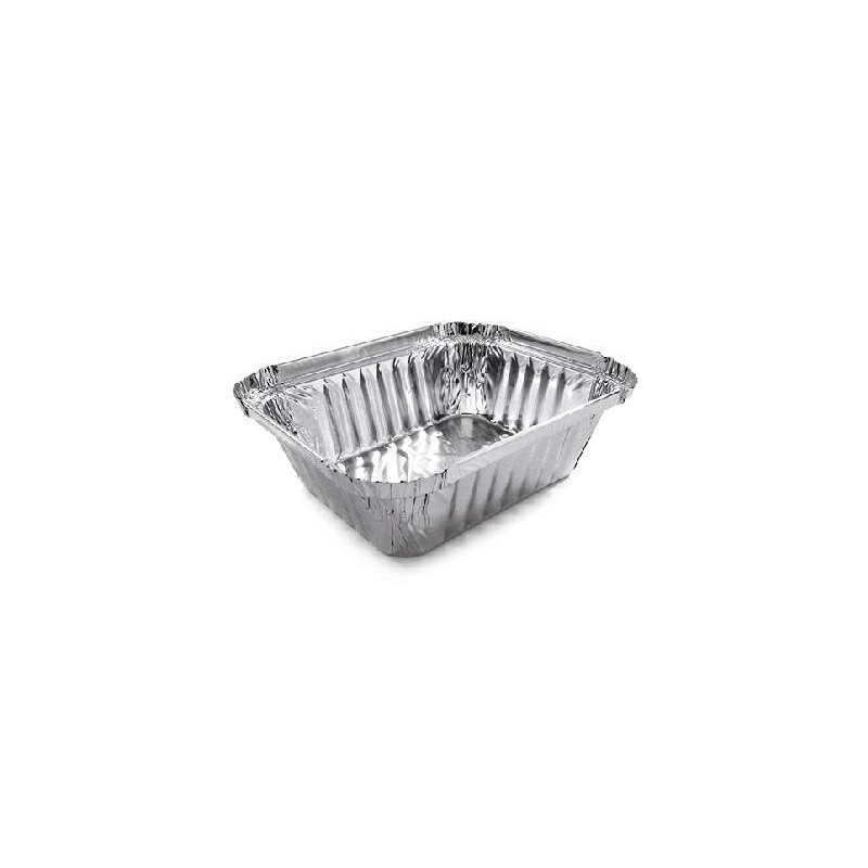 Contenitore alluminio art.128/r28l cm.14x12x4 per coperchio