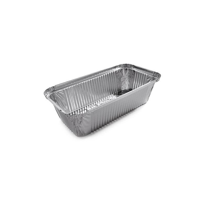 Contenitore alluminio art.114/r14l cm.21x11x5,4 per coperchio