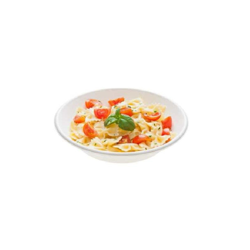 Piatti polpa cellulosa bio fondi cm.18 ml.680 pz.50 ecozema max 70 c