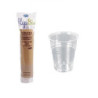 Bicchieri plastica biodegradabile pla cc.500 pz.50 ilip