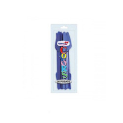 Coltelli plastica pz.20 blu 