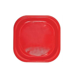 Piatti plastica tim quadri pz.30 colorati