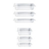 Vaschetta polipropilene termosal dabile cc.1250 cm.19x13,7x7 art.p29/70 p