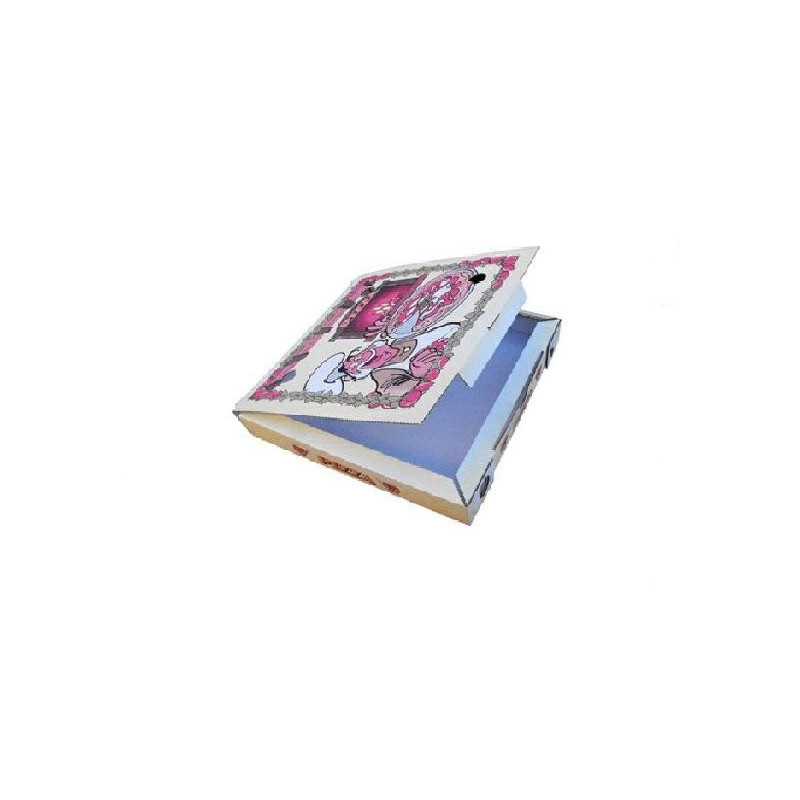 Scatola per pizza cm.26x26x3 per alimenti