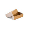 Scatola cartone da imballo con c operchio cm.31x23x14 art.07456