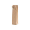 Borsa carta 1 bottiglia cm.10+9x39 avana bca334na