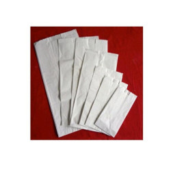 Sacchetti carta bianca gr.35 cm. 14x28 personalizzati per alimenti