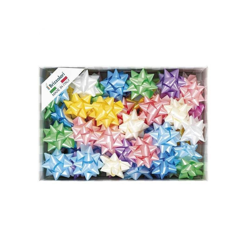 Coccarde mm.19 pz.70 art.3200 colori tenui assortiti