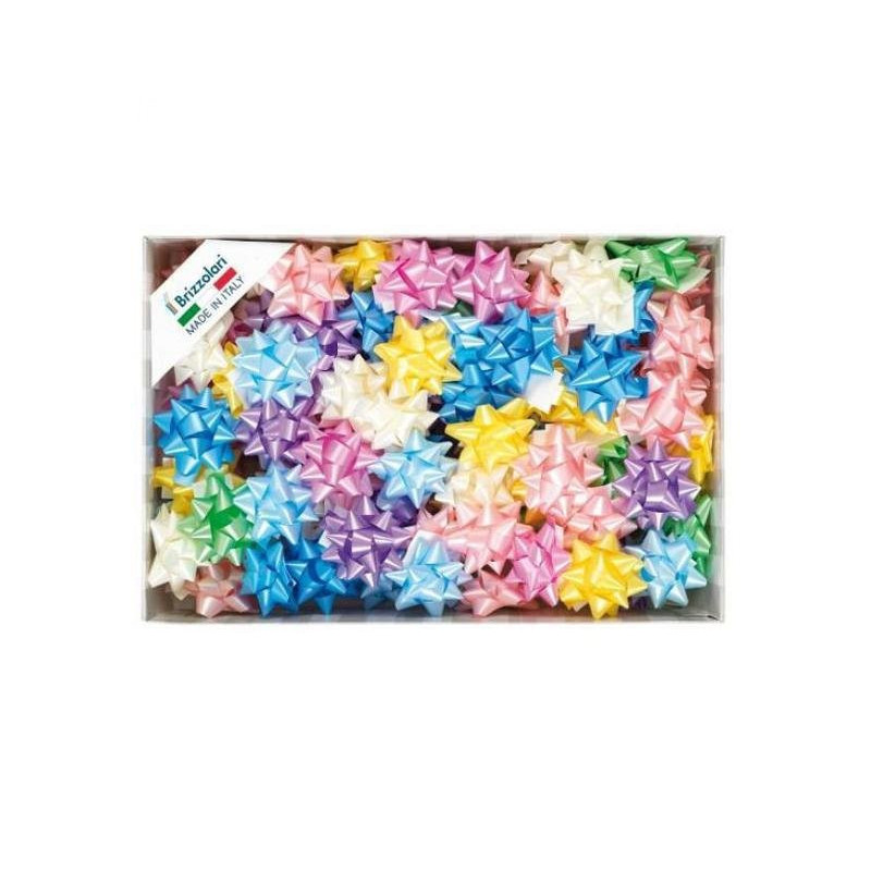 Coccarde mm.14 pz.100 art.3100 colori tenui assortiti