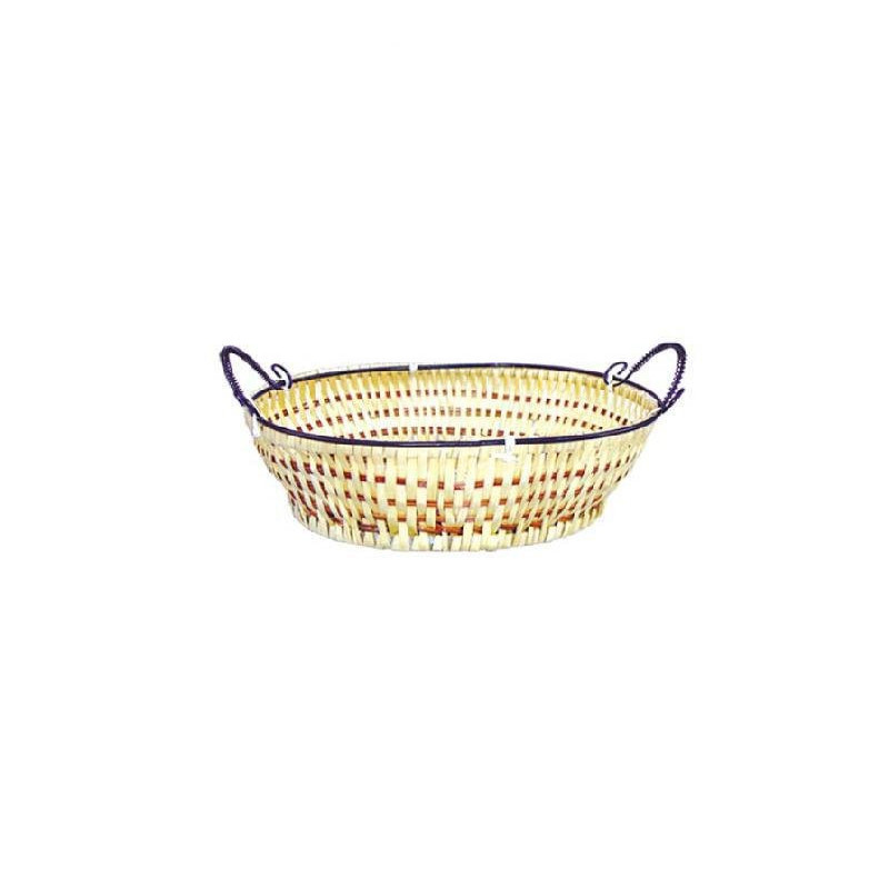 Cesto con manici ferro ce001468 cm.25x20x7
