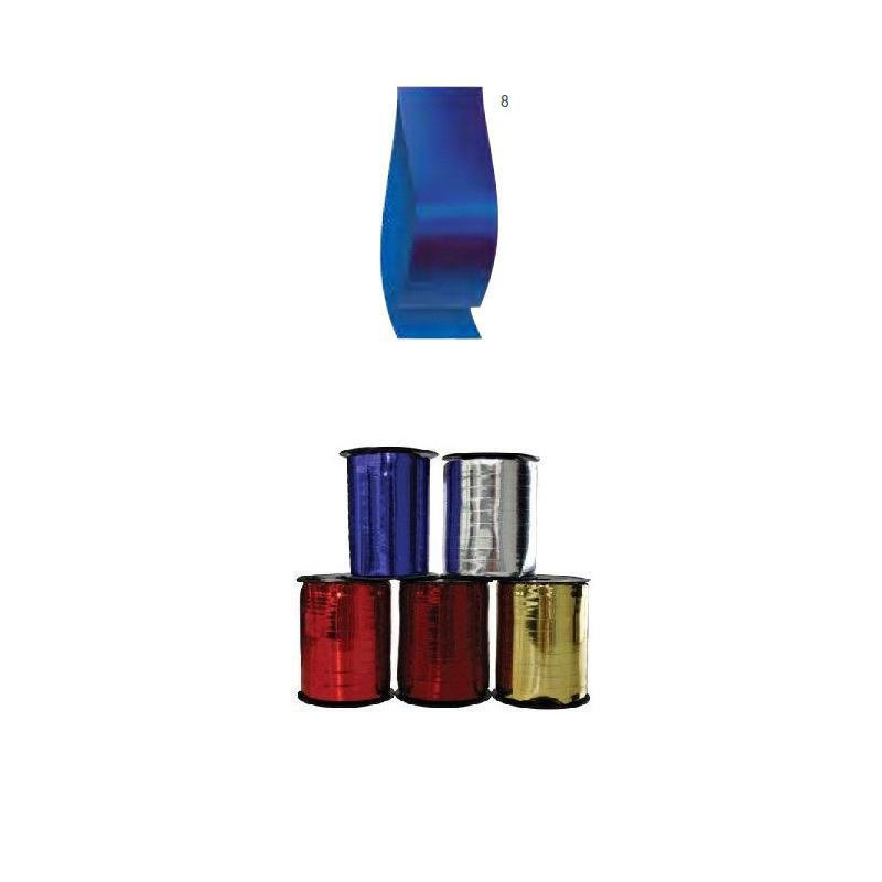Nastrino mm.10x250mt 002373 blu metallizzato