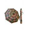 Ombrello automatico golf pieghev ole lorenzo art.4010 scozzese tracolla