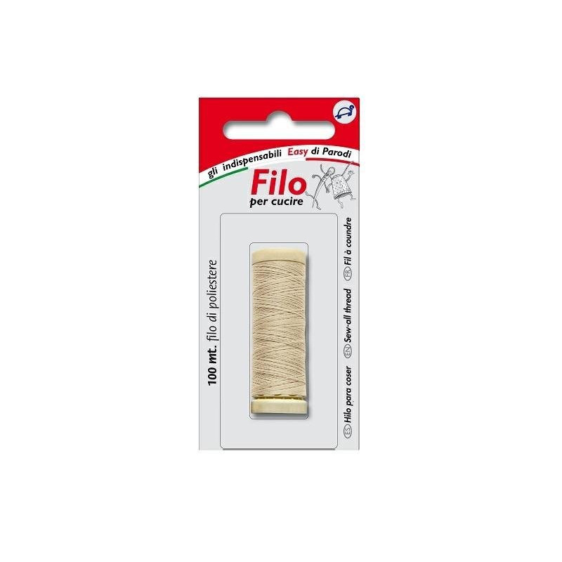 Parodi&parodi filo cotone per cucire mt.100 beige