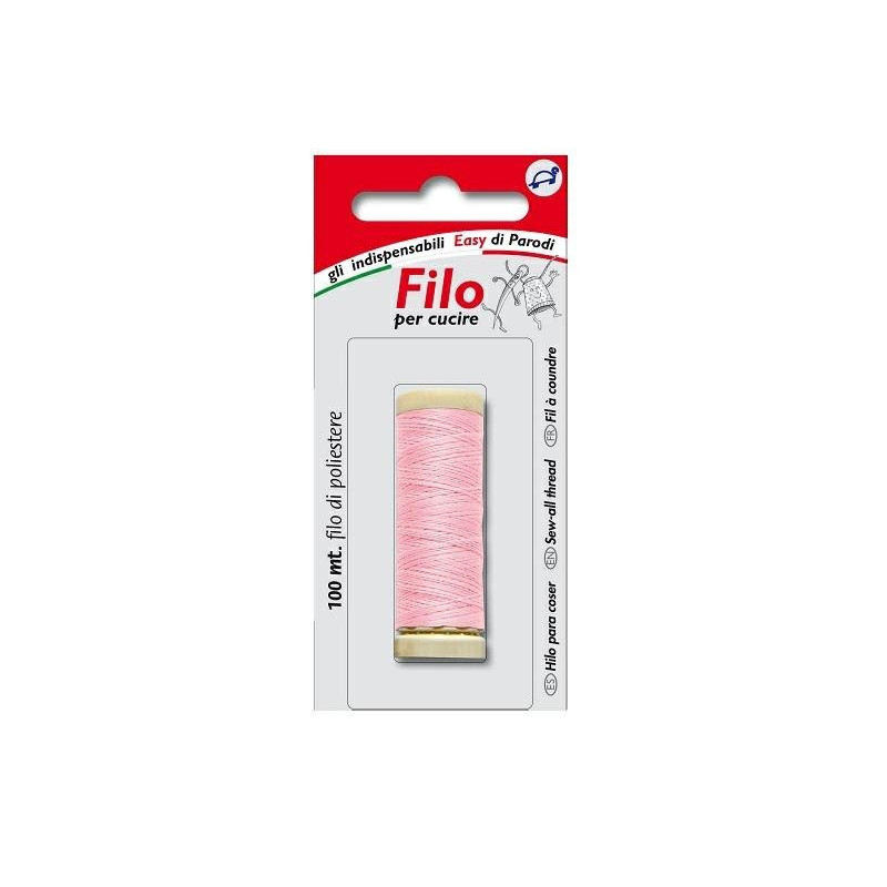 Parodi&parodi filo cotone per cucire mt.100 rosa