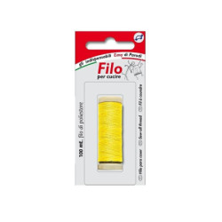 Parodi&parodi filo cotone per cucire mt.100 giallo