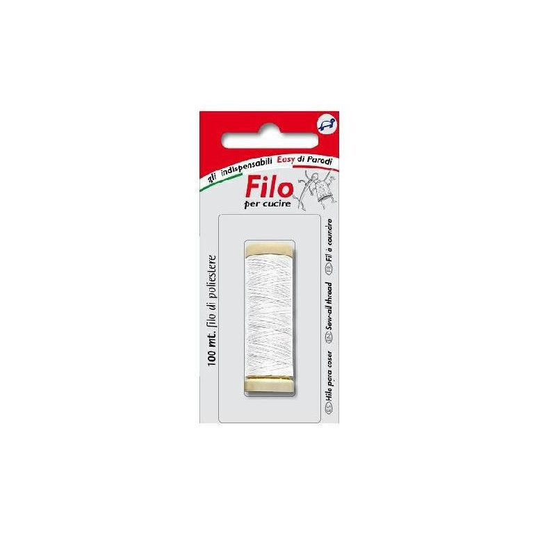 Parodi&parodi filo cotone per cucire mt.100 bianco