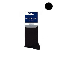 Golden lady man calzino lungo fi lo scozia 42/44 nero