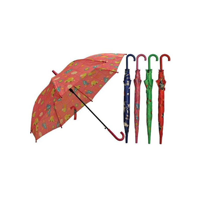 Ombrello automatico bimbi cm.52 art.5505 fantasie assortite
