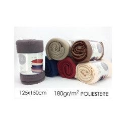 Plaid cm.125x150 tinta...