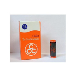 Cotone tre cerchi arancio...