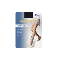 Golden lady collant repose 40 iv silver