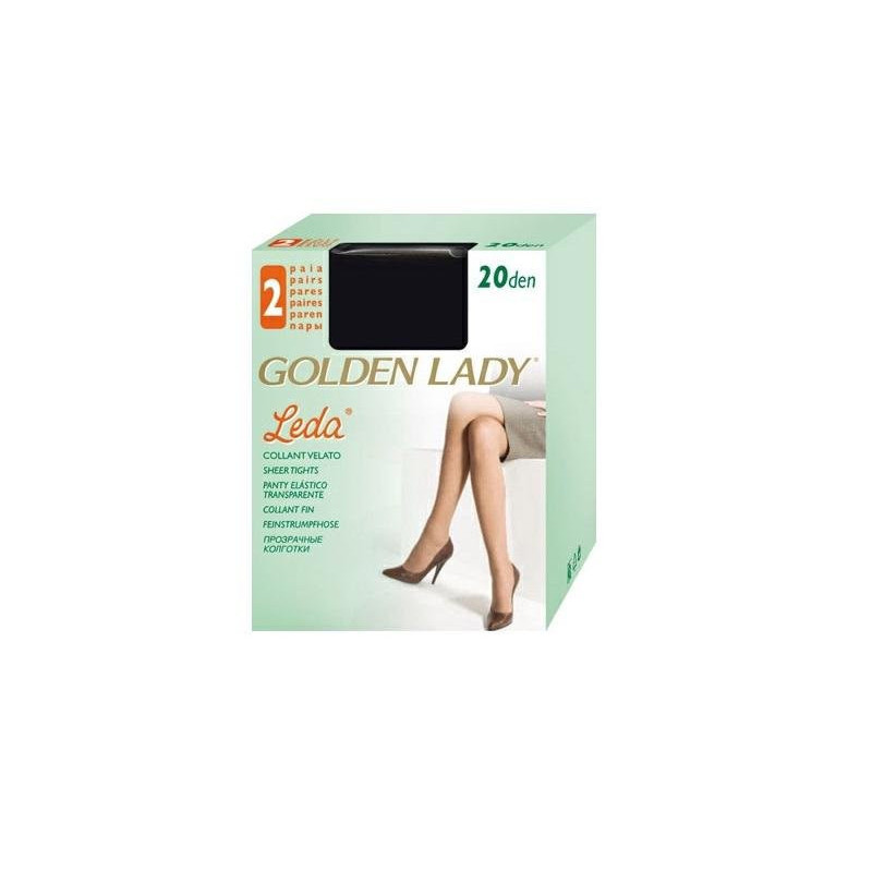 Golden lady collant leda 20 pz.2 iii camoscio