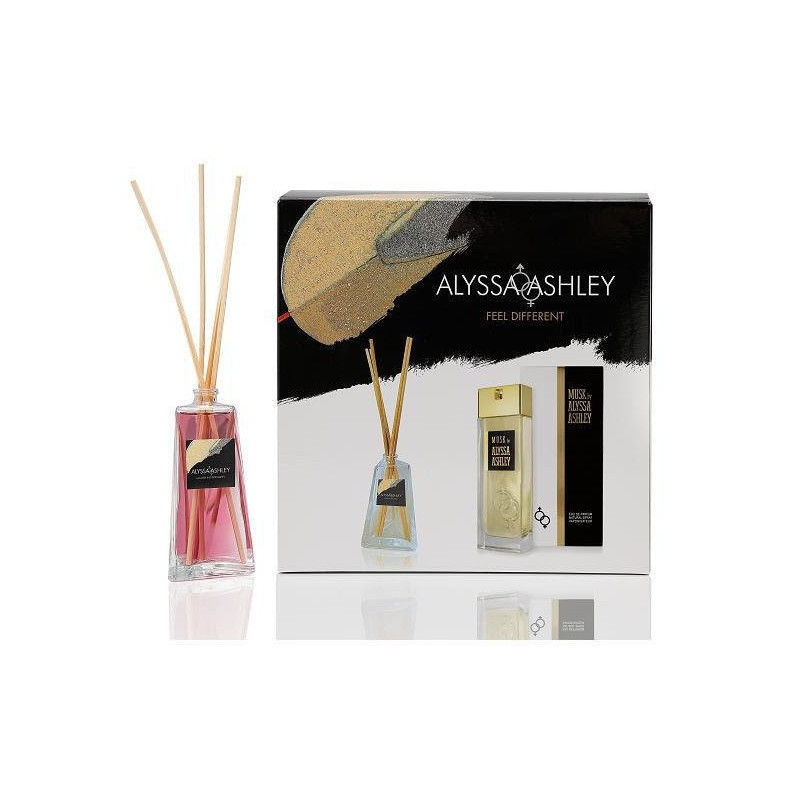 Alyssa ashley confezione regalo musk edp+diffusore bastoncini