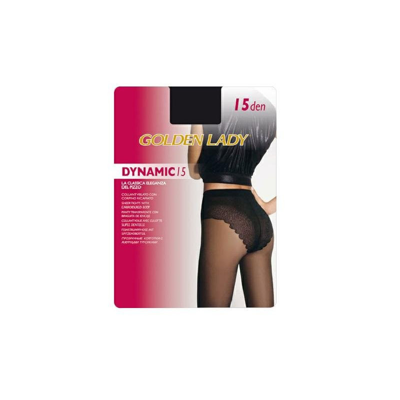 Golden lady collant dinamic 15 i ii silver