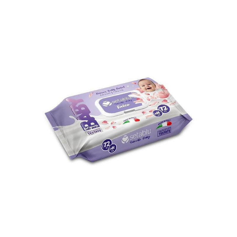 Setablu salviette multiuso baby pz.72 talco
